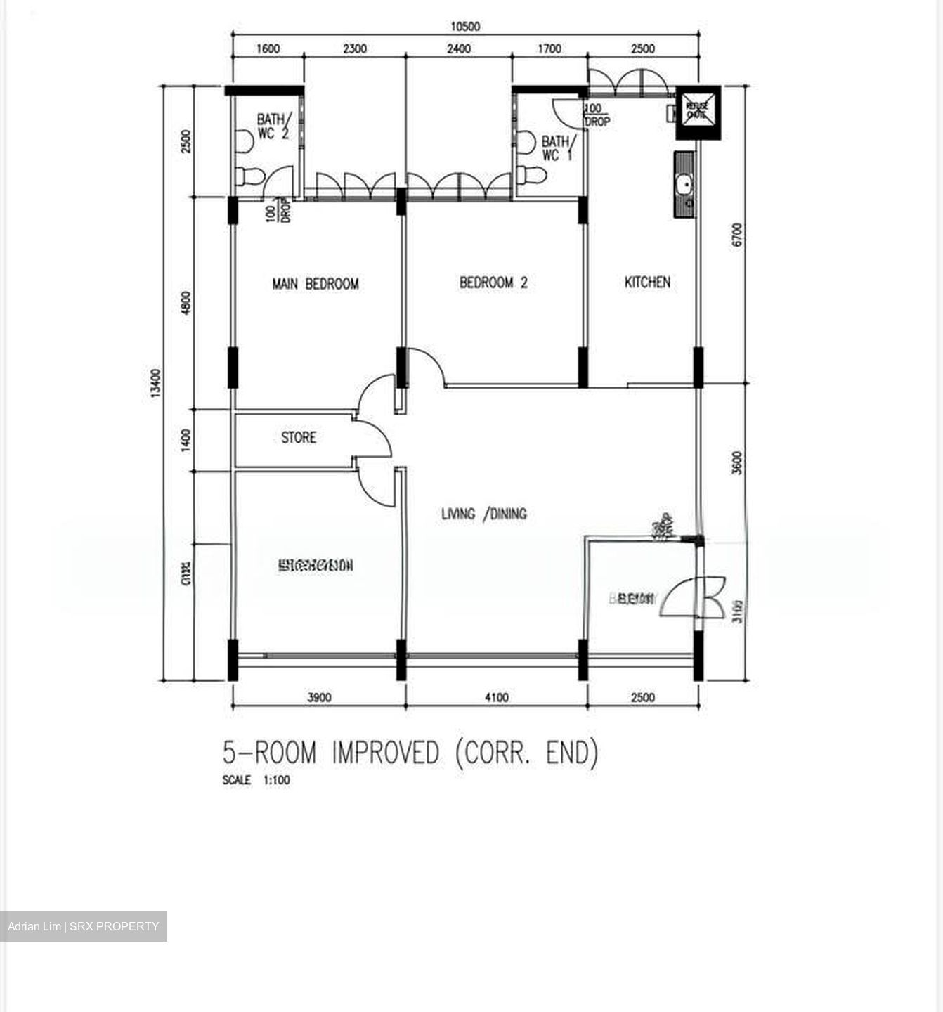 Blk 319 Bukit Batok Street 33 (Bukit Batok), HDB 5 Rooms #564339221